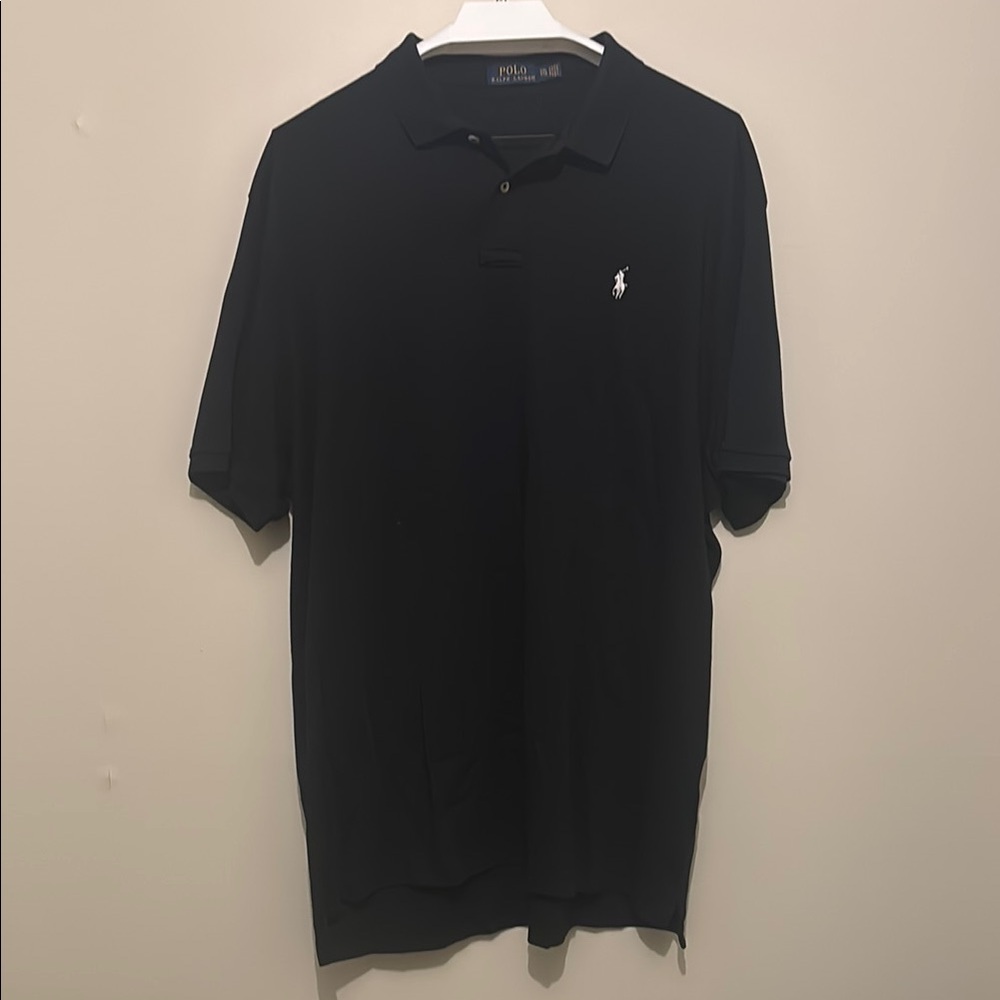 Polo Ralph Lauren Classic Fit Short Sleeve Soft Cotton Shirt Black